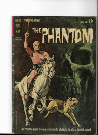 Rare The Phantom 1 November 1962 Comic Book Gold Key Skull Cover