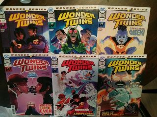 Wonder Twins 1,  2,  3,  4,  5,  6 (2019),  Comic Book