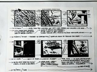 ALEX TOTH by Design SEALAB 2020 1973 Hand Crafted Storyboard Pg 179 2