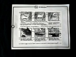 Alex Toth By Design Sealab 2020 1973 Hand Crafted Storyboard Pg 178