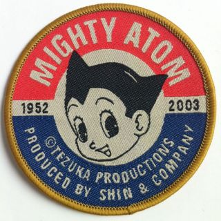 Mighty Atom Astro Boy Tezuka Production Legendary Japanese Anime Iron On Patch