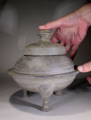 Antique Chinese Han Dynasty Earthenware Incense Burner