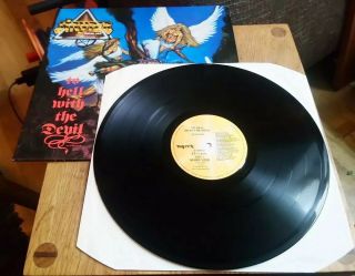 Stryper To Hell With The Devil 1986 Vinyl Lp Record Myrr1229 Near Vinyl