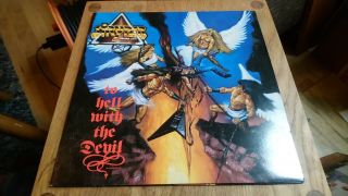 STRYPER To Hell With The Devil 1986 Vinyl LP Record MYRR1229 NEAR VINYL 2