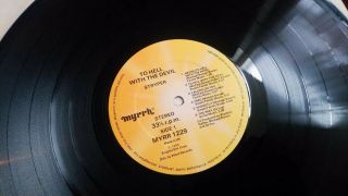 STRYPER To Hell With The Devil 1986 Vinyl LP Record MYRR1229 NEAR VINYL 5