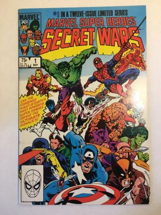 Marvel - Heroes Secret Wars 1 (may 1984,  Marvel)
