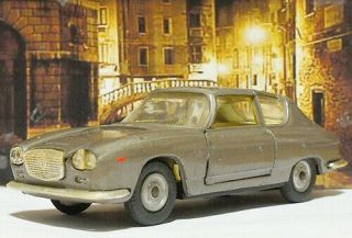 Polistoys N509 1/43 1965 Lancia Flavia Sport Made In Italy Present
