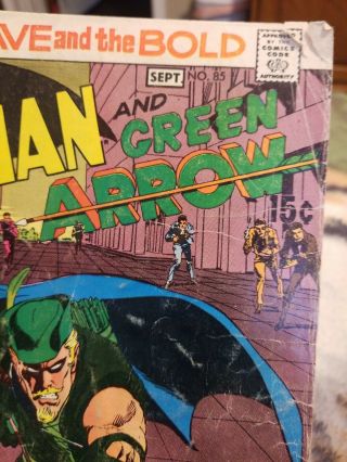 Brave and the Bold 85 - 1st Green Arrow Neal Adams 5