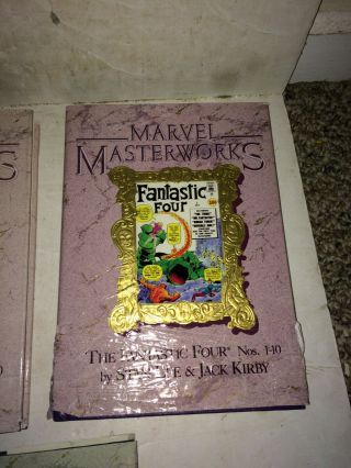 3 Marvel Masterworks,  Fantastic Four 2,  6,  Spider - Man Vol.  1 Hardback Comic Books 3