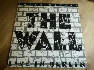 Roger Waters 2x Lp The Wall Live Berlin 1990 Holland Mercury 1st Press,