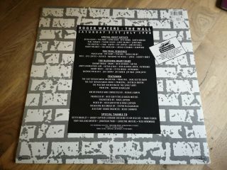 Roger Waters 2x LP The Wall live Berlin 1990 Holland Mercury 1st press, 6