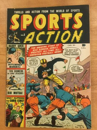 Sports Action,  5,  Canadian Issue