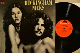 Buckingham Nicks S/t Pd - 5058 Polydor Monarch Fleetwood Mac Vinyl Lp 1973 Ex,