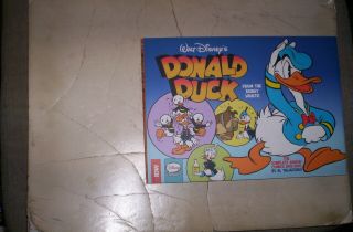 Donald Duck Sunday Comics Hardcover Book Vol.  2 1943 - 45 Sundays Walt Disney