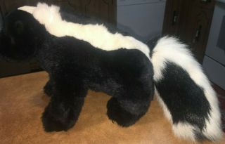 Wild Republic 18 " Black & White Skunk Plush Stuffed Animal Realistic & Soft Toy