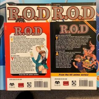 R.  O.  D.  Read or Die 2 volumes 1 - 4 4