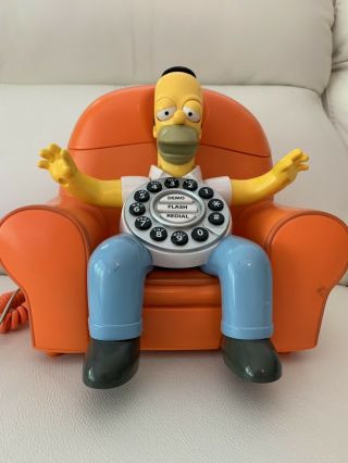 Rare Collectible: Homer Simpson Animated Talking Phone (The Simpsons) 2