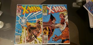The Uncanny X - Men 221,  222 1st Appearances Of Mr.  Sinister.