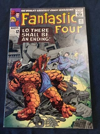 Fantastic Four 43 (oct 1965,  Marvel) (item 080)