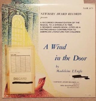 Newbery Award Records Lp Dramatization A Wind In The Door By Madeleine L 