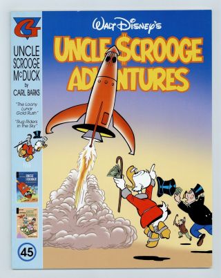 Uncle Scrooge Adventures In Color By Carl Barks 45 1998 Fn,  6.  5