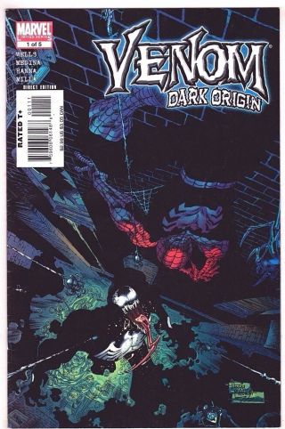 Venom Dark Origin 1 Vf/nm 2006 Marvel Comics