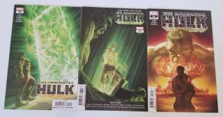 Immortal Hulk 10,  13,  14 Alex Ross - 1st Prints - Unread Copys