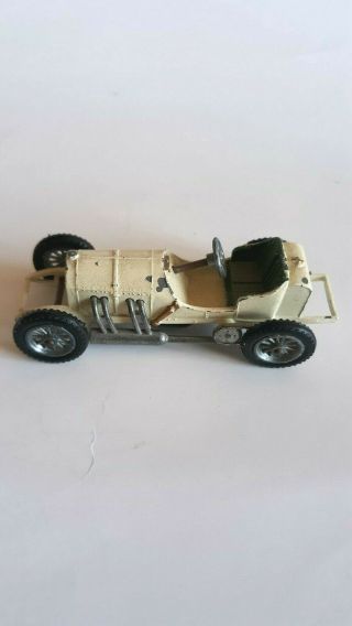 Lesney Models Of Yesteryear 1908 G.  P.  Mercedes No.  10 Vintage Diecast Car 2
