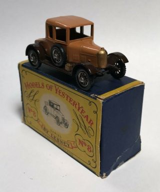 Models Of Yesteryear - Bullnose Morris Cowley Of 1926 - No 8 - W/ Box - Lesney