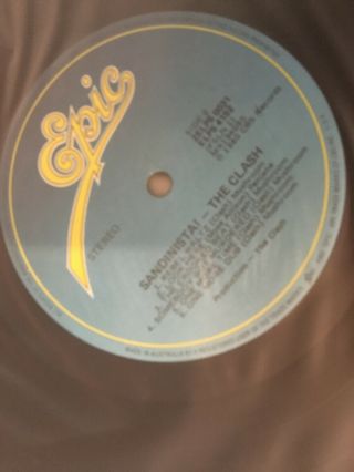 1980 THE CLASH SANDINISTA VINYL 3 LP NEAR,  POSTER 5
