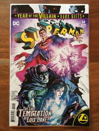 Recalled Dc Comics Superman 14 Cover A Year Of The Villain - Dark Gifts
