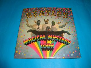 The Beatles Magical Mystery Tour Ep Mmt1 Uk Psych 1st Press Nm Play Thorens 1967