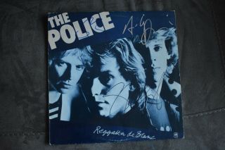 The Police Reggatta De Blanc 12 " Vinyl Lp Record Sting Cd