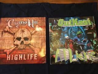 Outkast Atliens,  Cypress Hill Highlife,  Eminem Marshall Mathers Lp,  Def Jam