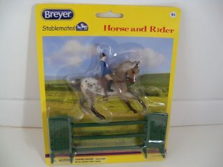 Breyer Stablemates 6203 English Horse And Rider Noc