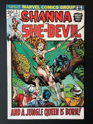 Shanna The She - Devil 1 - First Appearance Shanna - Marvel - Stan Lee - See My Store