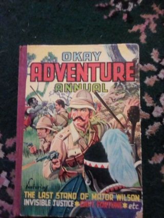 Okay Adventure Annual,  Reprints Early Stories From Crack & Smash Comics