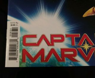 Captain Marvel 8 (2019) VF/NM Sean Izaakse 1:25 Variant 1st appearance Star 2