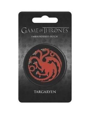 Game Of Thrones: Targaryen Sigil 3 " Embroidered Patch By Dark Horse
