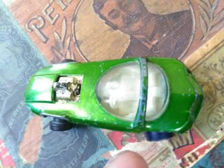 1967 Hot Wheels Redlined Silhouette,  Lime Green With White Interior