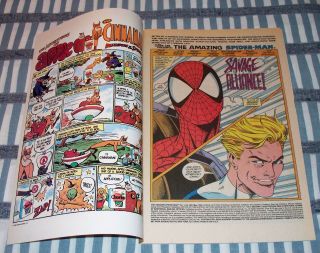 The Spider - Man 362 CARNAGE & VENOM from May 1992 in NM - con.  DM 3