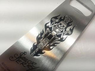 Sailor Jerry Spiced Rum Metal Bar Key Bottle Opener Great For Summer Bbq 