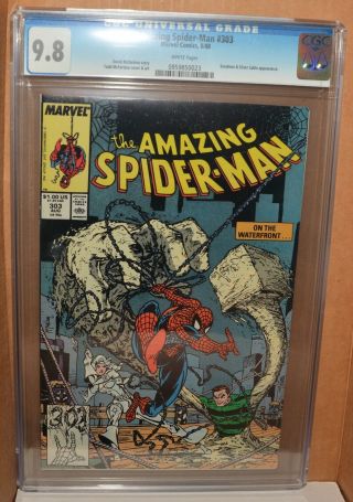 The Spider - Man (1963) 303 Cgc 9.  8 Mcfarlane Sandman Silver Sable