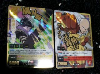 One Punch Man Trading Card Set Of 2 Rare Japan Anime M1