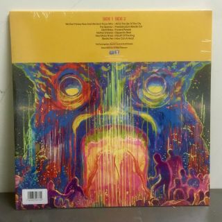 King ' s Mouth Music and Songs by The Flaming Lips LP on Gold Vinyl RSD 2