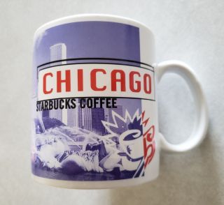 Starbucks Chicago City Collectors Series Coffee Mug 1999 20 Oz Cup