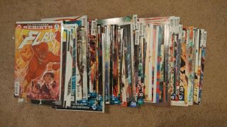 76 Flash Dc Comics Rebirth Complete Run 1 - 66,  69 70 72 73 Annual 1 - 2,  4 More