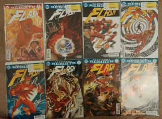 76 Flash DC Comics Rebirth Complete Run 1 - 66,  69 70 72 73 Annual 1 - 2,  4 More 4