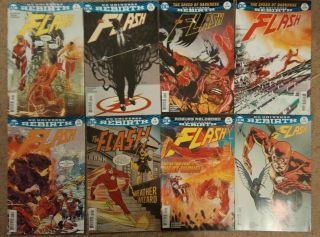 76 Flash DC Comics Rebirth Complete Run 1 - 66,  69 70 72 73 Annual 1 - 2,  4 More 5