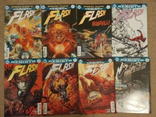 76 Flash DC Comics Rebirth Complete Run 1 - 66,  69 70 72 73 Annual 1 - 2,  4 More 7